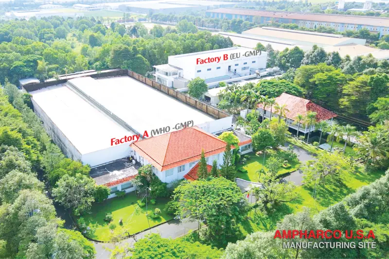 Hệ thống nhà máy Ampharco USA